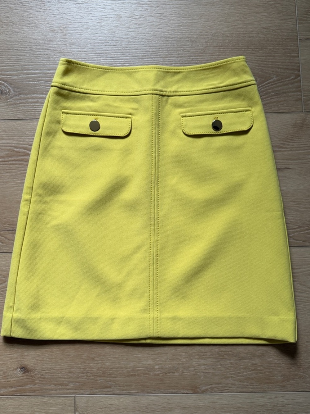 NWT LOFT Yellow Mini Skirt